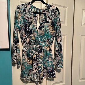 Ila Ila‎ Paisley Print Women's Romper
